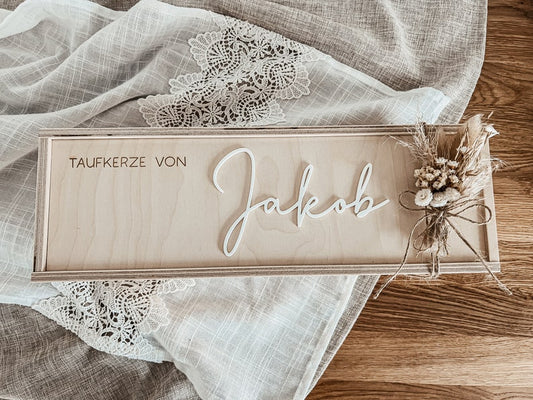 P E R S O N A L I S I E R T E K E R Z E N B O X • T A U F E / K O M M U N I O N